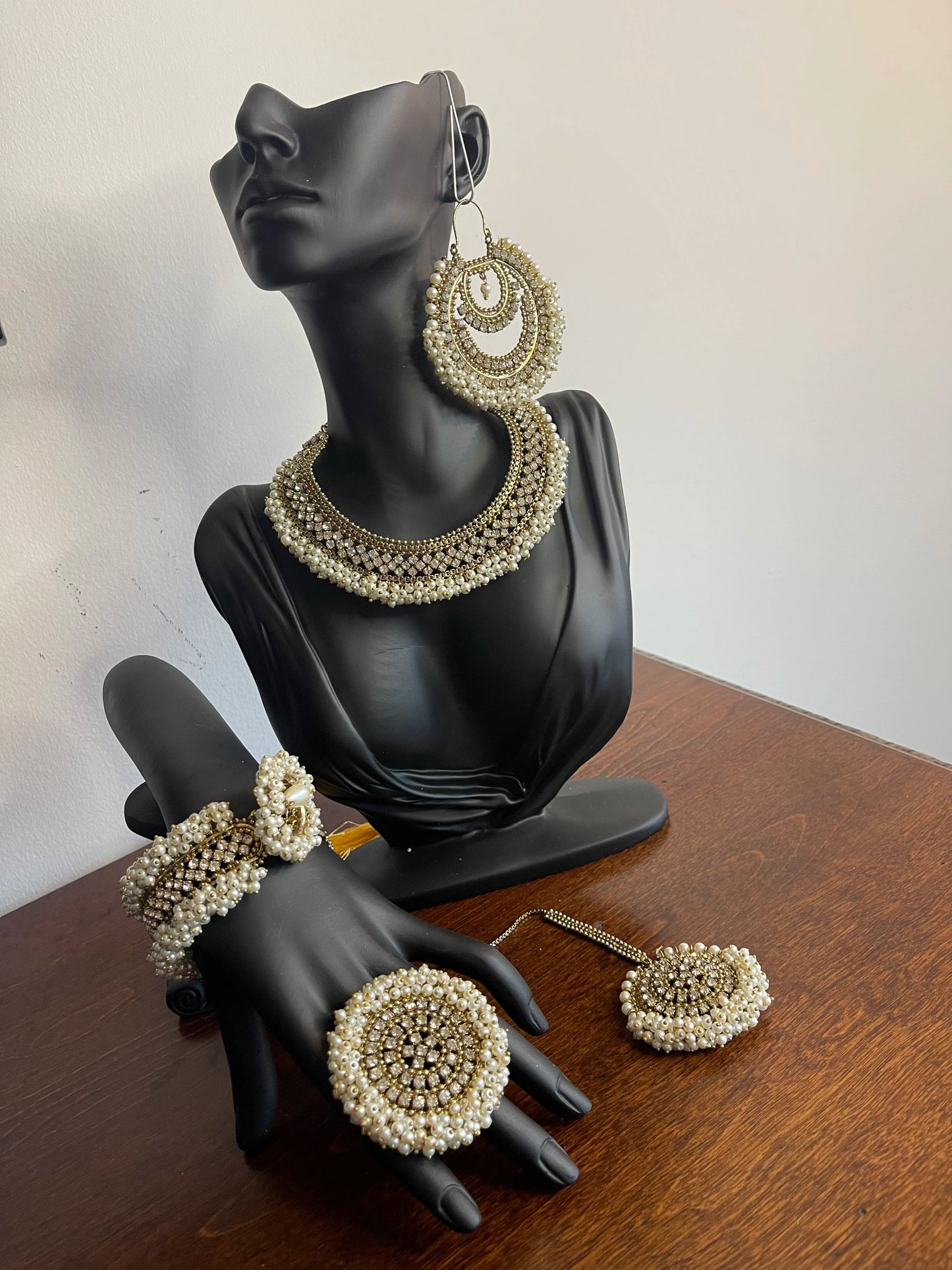 4 Piece Traditional Kundan